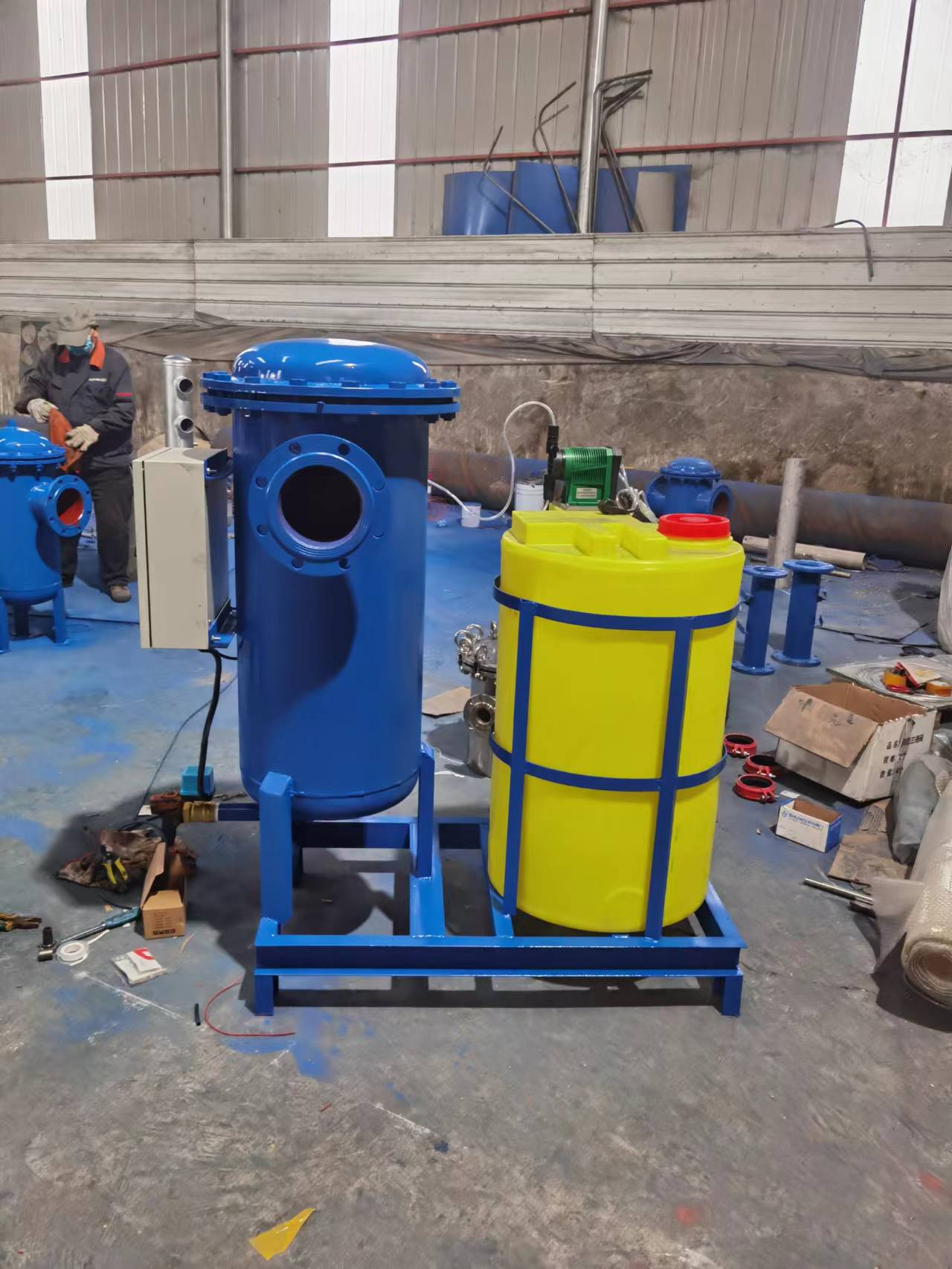 全自动全程综合水处理器物化一体综合处理器电子除垢除藻软化水质(图10)