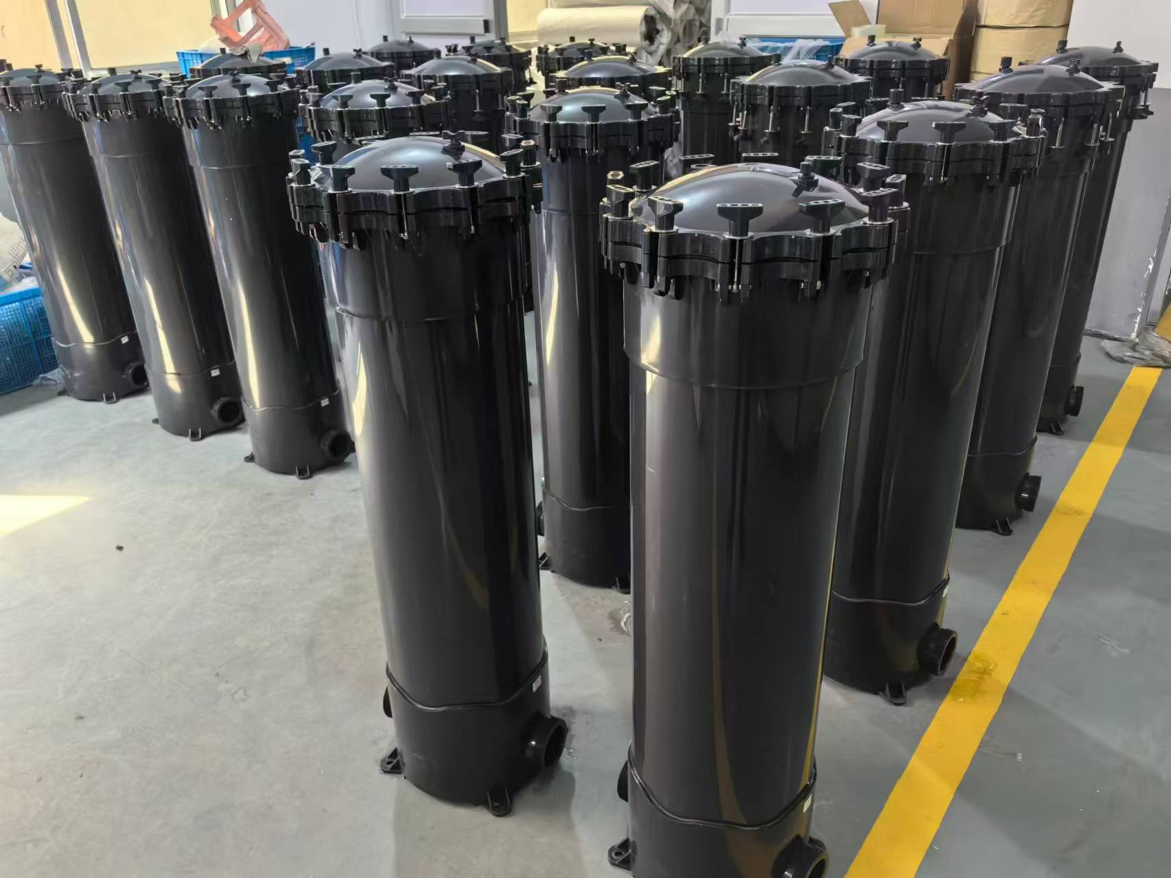 PVC保安过滤器耐强酸耐腐蚀工业化工pvc袋式过滤器pp棉螺纹过滤器(图13)