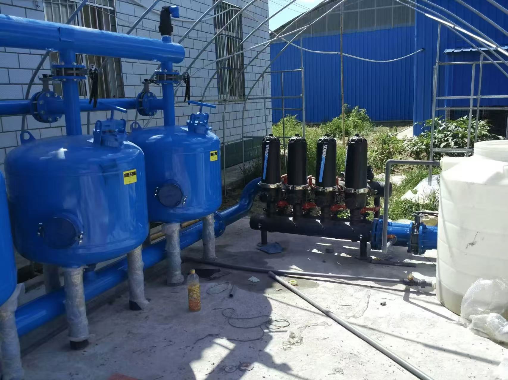 砂石过滤器全自动反冲洗农业农用大棚滴灌喷灌灌溉设备沙石过滤器(图4)