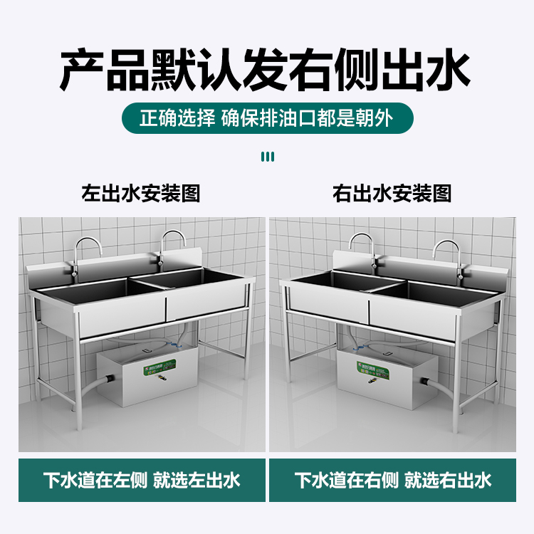 油水分离器厨房餐饮过滤器商用水油污水沉淀饭店不锈钢地埋隔油池(图10)